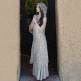 Xinjiang Dunhuang Desert Tourism Photo Wearing Women's Exotic Style Northwest Retro Hooded Dress Set