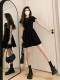 French Hepburn Black High-End Temperament Dress Women's Summer 2025 New Small Thin Short Skirt