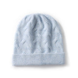 Cashmere Hat 2026 Autumn And Winter New Women's Fashion Casual Ear Care Pile Hat Without A Solid Color Knitted Hat