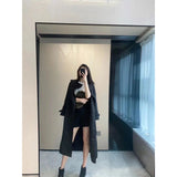 High-End Kiqi Wind Coat Woman 2026 New Autumn And Winter In The Long-Term Small British Style Korean Popular