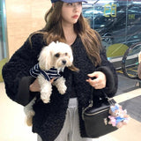 Lazy Wind Environmental Protection Lamb Wool Coat Women Autumn And Winter Short Loose Thick Fur Integrated Leisure Age Reduction Top