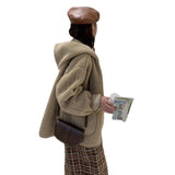 Lamb Wool Coat Women 2026 New Winter Version Of Korean Version Of Loose Korean Version In The Trend Thicken Of The Top Woman