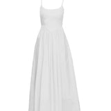 White Hanging Licks Women's Summer 2025 New Small Slim Tea-Sept French First Love Dress