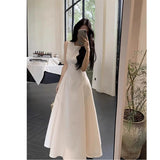 Pink 2026 New Sleeveless Spring And Summer Vest Dress Dress Female Thin Temperament Waist Dress Senior Round Collar