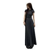 Yujie Style High-End Temperament Dress Dress Women Summer 2027 New French Sexy Slimming Temperament Long Dress