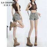 Spice Girls Cowboy Shorts Women's Summer 2025 Trend With A New Small Tall Waist A-Word Ultra-Short Hot Pants