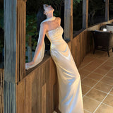 Thai Island Vacation Bra Dress Femininity Designer Niche Shawl Beautiful Glide Dress Dress
