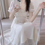 French High-End Temperament Famous New Gentle Dress Showing Skinny Little Fairy Pink Dress Summer