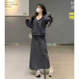 2026 New Korean Senior Feeling Autumn And Winter Wearing A Joint Dress Women Early Autumn Small Tidum Dress