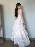 Peach Love French Holiday Gentle Wave Point To Collect Waist And Thin 2026 Summer Sweet Sling Dress