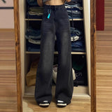 Pants Women's Large-Size Fat Mm Small Straight Jeans 2025 New Loose BF Lazy Thin Leggings
