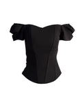 High-Grade Sense Of French Short-Sleeved Fish Bone Gird Body Bra Repair Vest Thin Shoulder Cloth Summer New Tide