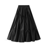 Half-Body Dress 2025 New Women's Summer High-Waisted A-Character Half-Dress High-Sense Temperament Is Thin And Herobella Skirt 8931