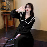 Before The Order To Contact Customer Service, This Non-French Wicked Red Dress Autumn Winter Heben Wind
