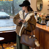 Star Of The Same Xuyan Lamb Coat Woman 2025 New Winter Fur Fur Fur Coat