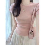 Summer 2026 Tea Wearing Two Sets Of Small Fresh Korean Drama Fashion Small Small Dopamine Suit Dress