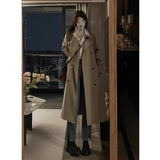 Windcoat Women's Spring And Autumn 2025 New British Wind This Year's Popular Long-Term Small Korean Casual Jacket
