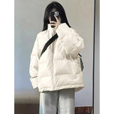 Black Cotton Clothes Women's Winter 2026 New Burst Cotton Warm Small Cotton Jacket Thick Coat