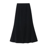 Golden Velvet Half Dress Women Autumn And Winter New Long-Rise High-Rise Thin Fishtail Skirt Velvet Half Skirt 9828