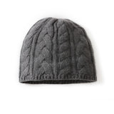 Govel Hat 2026 Autumn And Winter New Women's Fashion Casual Ear Care Pile Hat Twisting Pure Color Knitting Hat