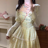 Dopamine Candy Sweet Sweet Sweet Sweet Lace Dress Girl + Summer Sunscreen Shawl Cardigan Two Sets