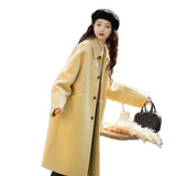 Early Autumn Wears A Super-Looking Temperament Long Gentle Wind Coat Woman 2025 New Design Korean Version Of The Coat