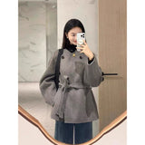Small Hair Coat Women's Short 2026 Winter New Tice With Korean Version Of The Coat Super Look Nini