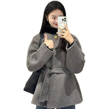Small Hair Coat Women's Short 2026 Winter New Tice With Korean Version Of The Coat Super Look Nini