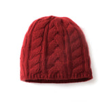 Govel Hat 2026 Autumn And Winter New Women's Fashion Casual Ear Care Pile Hat Twisting Pure Color Knitting Hat