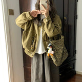 Barn Style Coat Women's Spring And Autumn 2026 New Retro Design Sense Loose Niche Couple Jacket