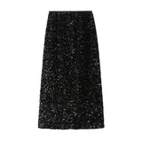 Heavy Industry Lianglid Half-Dress Woman Autumn 2025 New After Open Fork Straight Dress Bagbice Tight Dress D8035