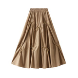 Half-Body Dress 2025 New Women's Summer High-Waisted A-Character Half-Dress High-Sense Temperament Is Thin And Herobella Skirt 8931