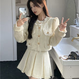 Small Fragrant Coat Women's Spring 2025 New Pure Desire Design Tidaught Short Loose Chic Long-Sleeved Top