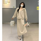 2026 New Korean Senior Feeling Autumn And Winter Wearing A Joint Dress Women Early Autumn Small Tidum Dress
