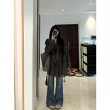 Korean Loose Wind Coat Women 2026 Autumn New Small Look Thin Korean Version Of Short