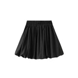 Peng Peng Folded Folded Thorny Thorn Dress Dress Women 2025 Summer New Leisure Bubble Lantern Skirt Skirt 9075