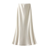High Waist Display Thin Long Skirt Femininity Femininity Ass Fish Tail Dress 2025 Spring And Summer Hanging Skirt 9937