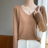 Wool Blended 2026 Autumn And Winter New Women's First-Line Ready-Up V. Collar Hooded Short Jacket Shirt Sweater