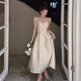 Glossary Hanging Dress 2026 Women's Autumn Sleeveless Shedsley And Small Design High-Sense Long Dress Dress