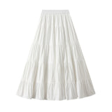 Gentle Wind Sweet Big Cake Skirt Dress Dress Dress Dress Dress Women Spring 2025 New Long Skirt Dress 9076