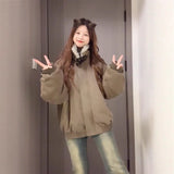Vintage Wind Winter 2026 New Coffee Cotton Jacket To Keep Warm And Thick Collar Casual Cotton Clothes