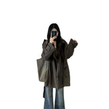 Korean Loose Wind Coat Women 2026 Autumn New Small Look Thin Korean Version Of Short