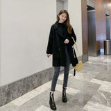 2025 Autumn And Winter New Fashion Coat Women's Korean Version Of The Long Loose Hair In The Coat Trend