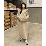 2026 New Korean Senior Feeling Autumn And Winter Wearing A Joint Dress Women Early Autumn Small Tidum Dress