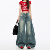 Butter Jeans Women 2025 Winter Breaking Cool Jazz Dance Loose Wide Legs And Knife Pants