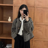High-Grade French Retro Fragrant Coat Women's Spring And Autumn 2026 New Striped Short Jacket Cardigan Top