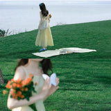 Travel Vacation Fairy Apricot Sling Dress Women's Summer 2027 New Small Seaside Photo Beach Dress