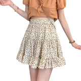 Broken Flower Dais Downs, Dais Down Dress Women's Walk Summer 2025 New Chiffon Sweet A-Word Skirt