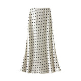 Wave Half-Dress Girl Spring New High-Waist Temperament Straight Bag Hip Skirt Winter Skirt Long A Skirt 9859