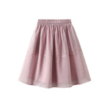 Screen Cloud Yarn Skirt Skirt Short Skirt Women Summer New Small A-Shaped Skirt Dress Skirt Skirt 0235